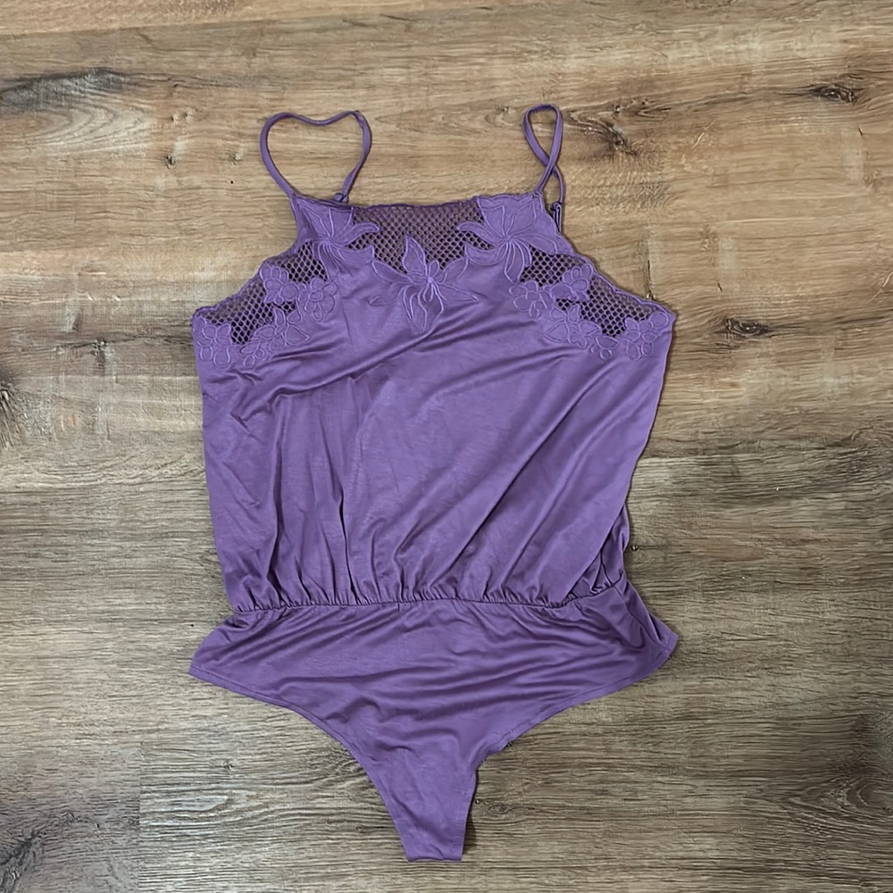 Purple bodysuit